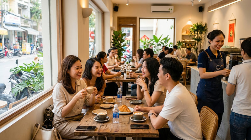 Dấu hiệu quán vận hành tốt qua trải nghiệm và sự hài lòng của khách hàng