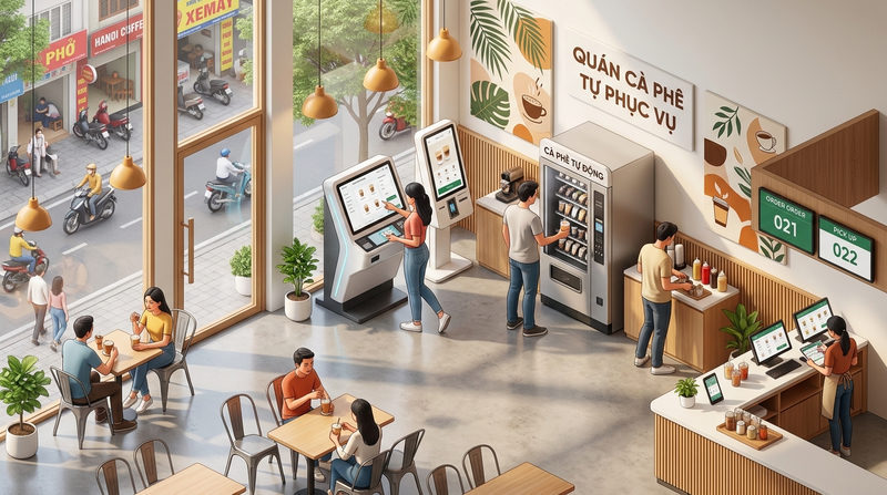 Giải mã sức hút của mô hình quán tự vận hành trong năm 2026