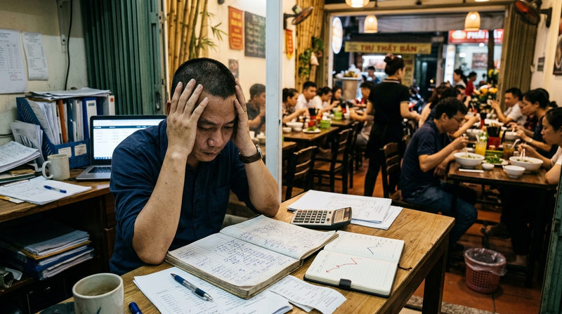 Khái niệm: Điểm rò rỉ doanh thu quán ăn là gì? Tại sao quán đông vẫn lỗ?