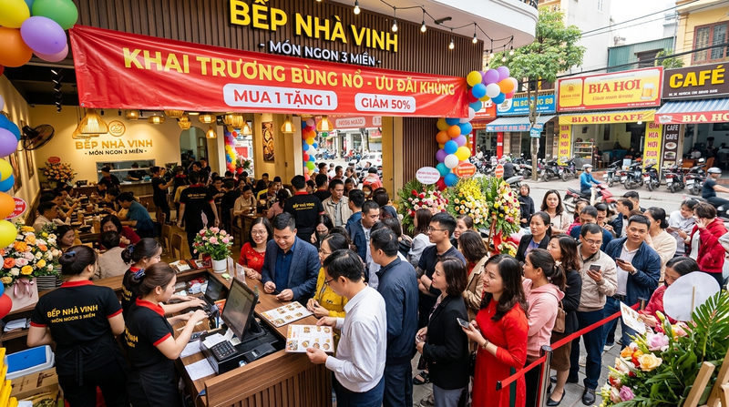Tại sao chương trình ưu đãi khai trương lại quyết định thành bại của cửa hàng?