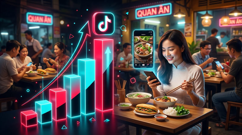 Tại sao nên chạy TikTok Ads cho quán ăn trong năm 2026?