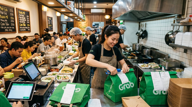 Tại sao nên trở thành đối tác nhà hàng của GrabFood?