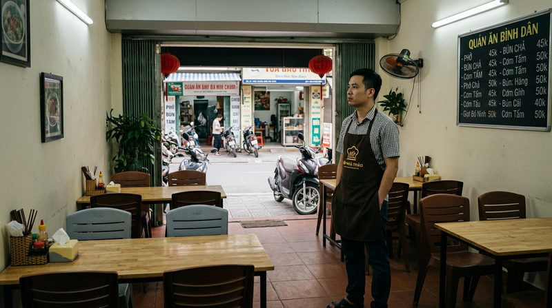 Tại sao quán vắng khách dù đồ ăn ngon và rẻ?
