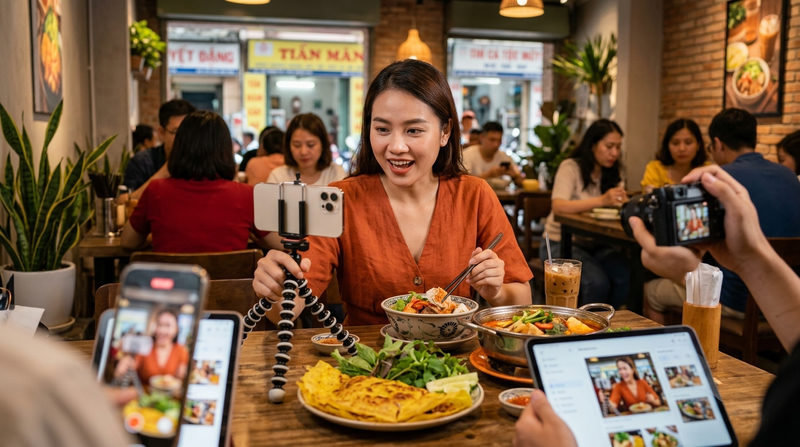 Tầm quan trọng của KOC/Food Blogger trong chiến dịch marketing F&B