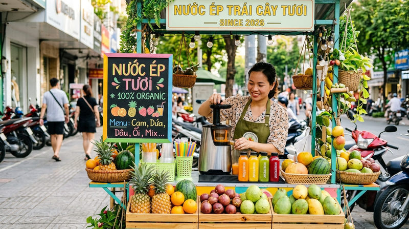 Tiềm năng thị trường và các mô hình kinh doanh nước ép