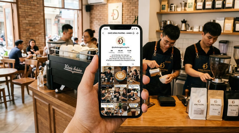 Tiềm năng TikTok F&B 2026 & Bước đầu thiết lập kênh