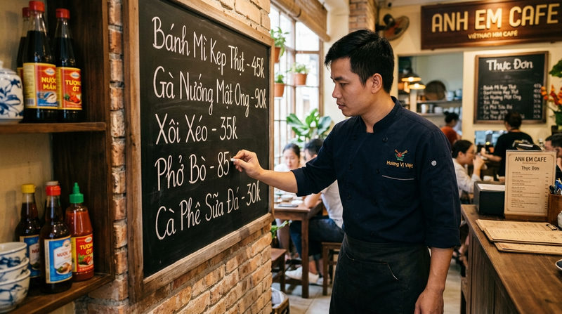 Các nguyên tắc cơ bản trong cách đặt tên món ăn hấp dẫn