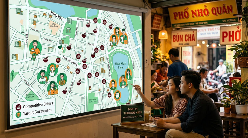 Cách nghiên cứu thị trường và định vị khách hàng mục tiêu F&B