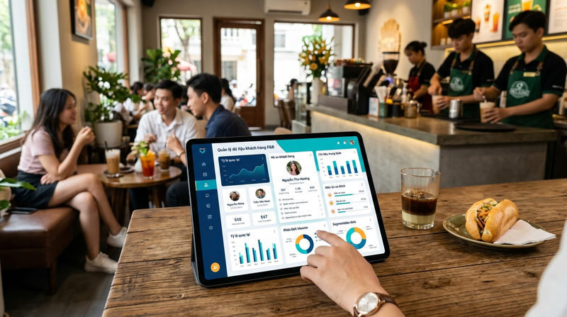 Cách thu thập và quản lý dữ liệu khách hàng F&B hiệu quả