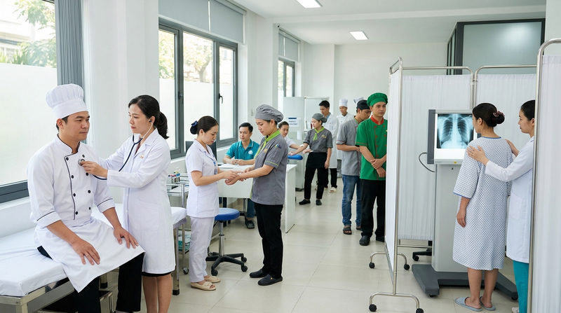 Danh mục khám sức khỏe ngành thực phẩm cho nhân viên bếp