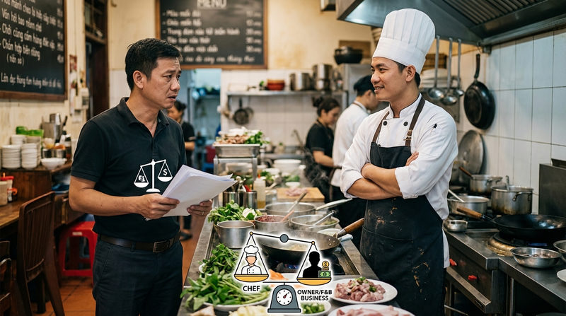 Góc nhìn thực tế: Có nên giữ chân đầu bếp giỏi bằng mọi giá?