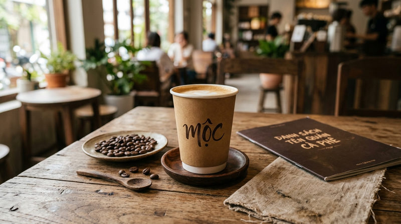 Gợi ý 50+ tên quán cà phê 1 chữ tiếng Việt ý nghĩa và độc lạ