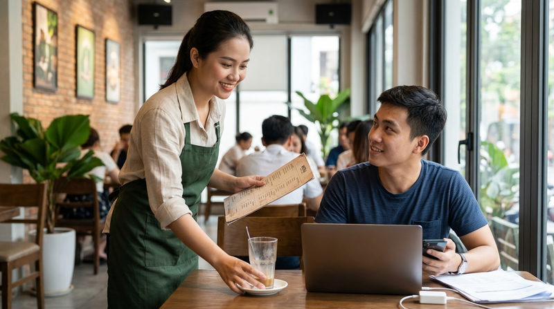Nghệ thuật và cách đuổi khéo khách ngồi quá lâu tại quán cafe