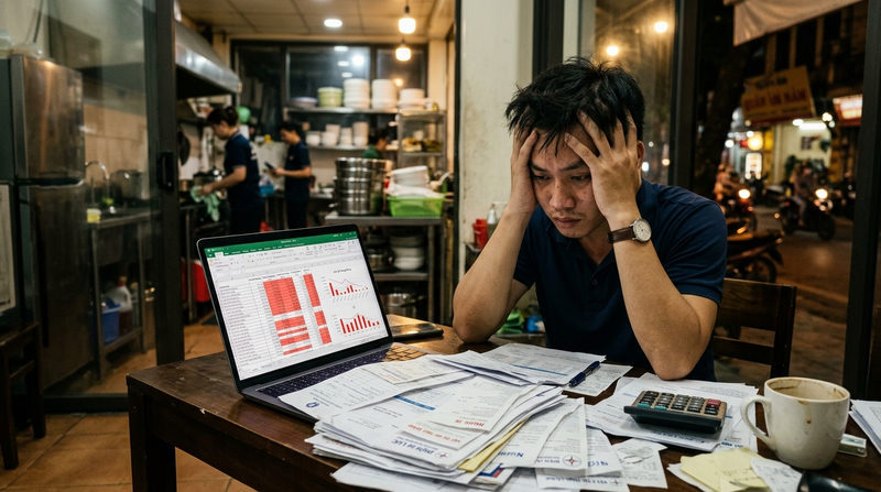 Những ảo tưởng khi khởi nghiệp quán ăn về tài chính và lợi nhuận