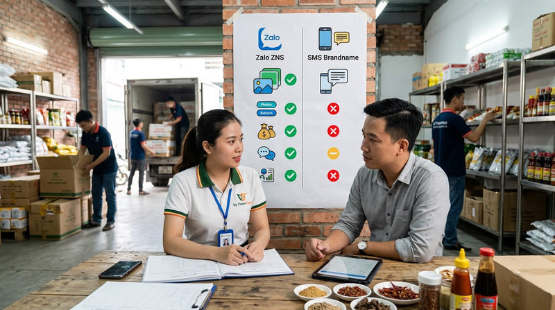 So sánh chi tiết Zalo ZNS và SMS Brandname: Lựa chọn nào tối ưu?