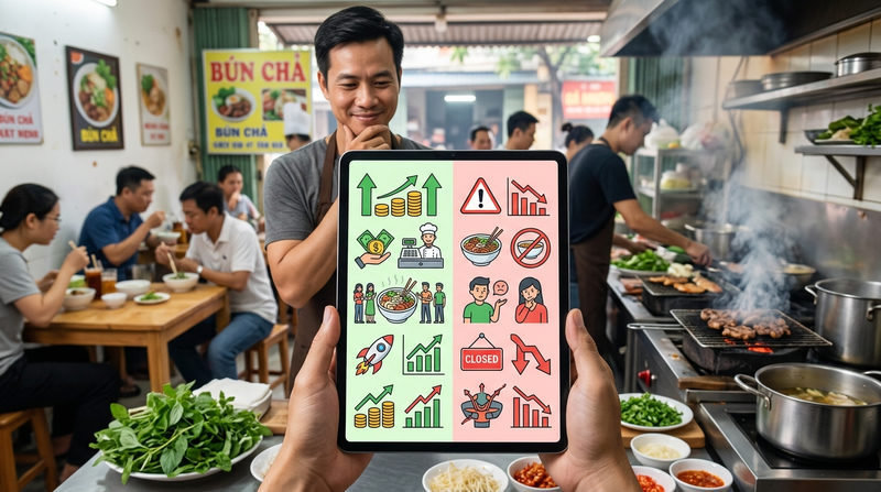 Ưu điểm và rủi ro khi mở quán ăn chuyên 1 món