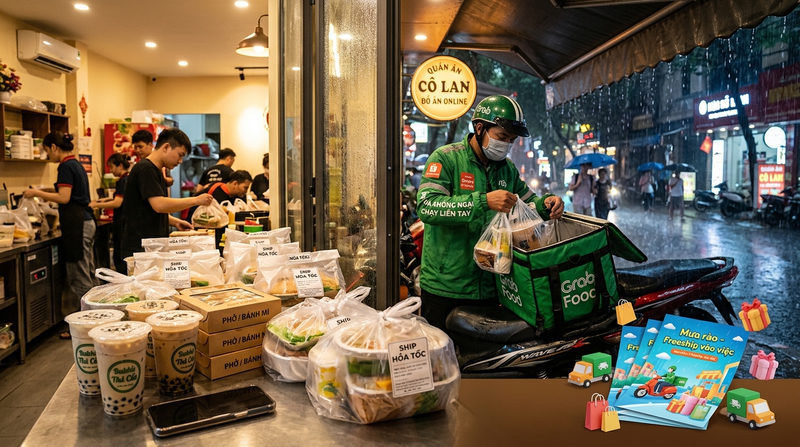 Chiến lược đẩy mạnh doanh số Online bất chấp thời tiết