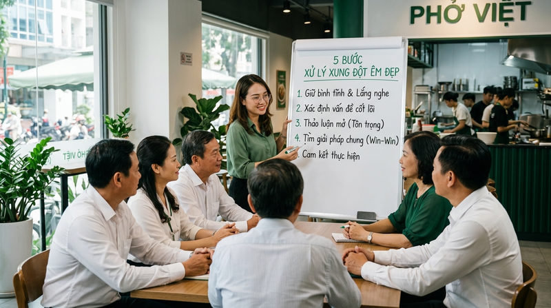 5 Bước xử lý xung đột khi làm ăn chung với họ hàng êm đẹp