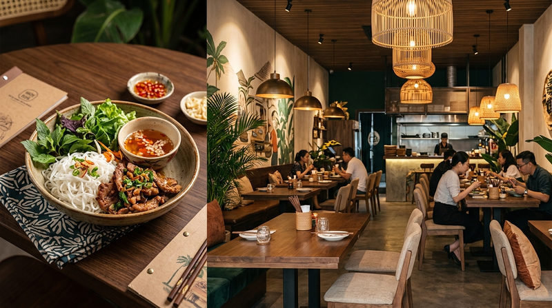 Bí quyết đồng bộ concept, thực đơn và thiết kế không gian