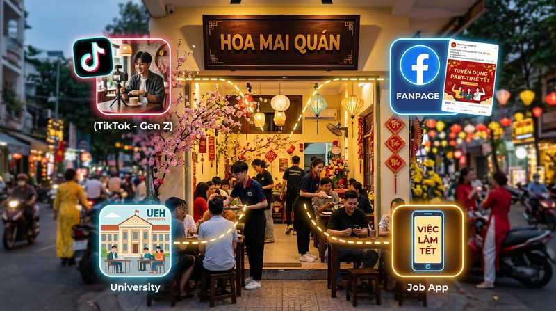 Bước 2: Lựa chọn và tối ưu hóa các kênh tuyển dụng nhân viên part-time