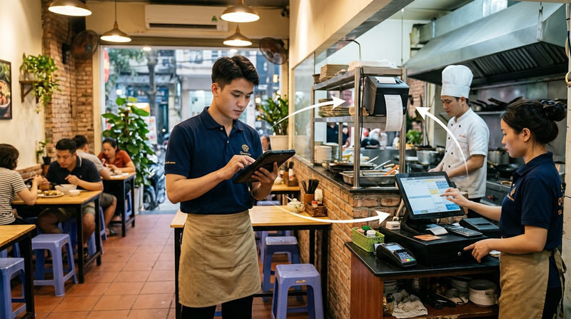 Giải pháp chống gian lận trong quán ăn từ quy trình vận hành