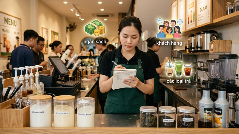 Tiêu chí chọn mua bột béo pha trà sữa chuẩn cho quán