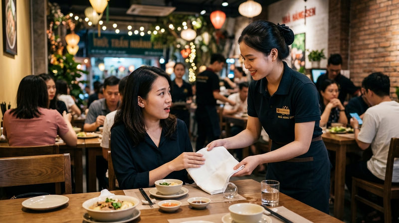 Tổng hợp những tình huống trong nhà hàng và cách giải quyết chi tiết