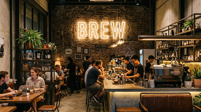 Top tên quán cafe tiếng Anh 1 chữ cực chất và sang trọng