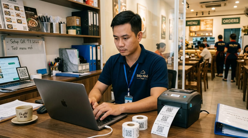 4 Bước tạo mã QR gọi món và thiết lập hệ thống chuẩn nhất