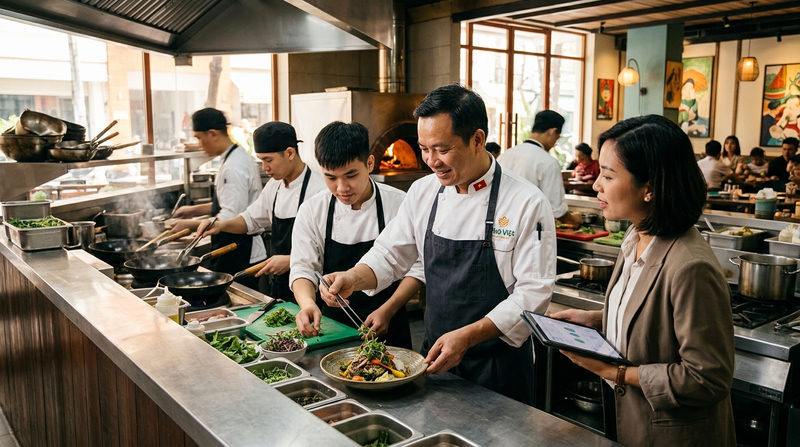 Cách giữ chân đầu bếp giỏi thông minh mà không vỡ quỹ lương