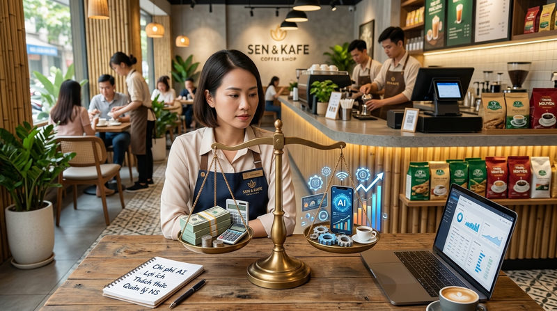 Chi phí đầu tư và thách thức khi triển khai AI trong ngành F&B
