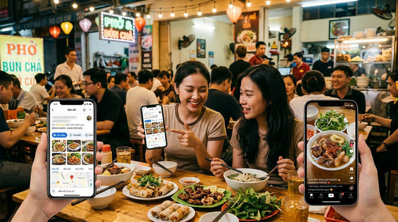 Chiến lược marketing online F&B bùng nổ xu hướng 2026