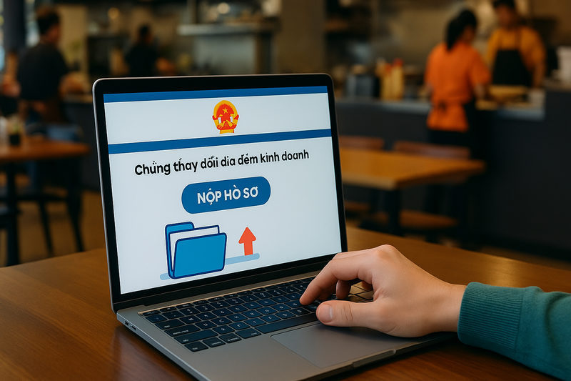 Hướng dẫn chi tiết thủ tục thay đổi địa điểm kinh doanh