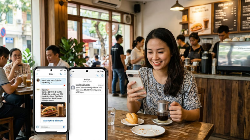 Kịch bản chăm sóc khách hàng tự động qua Zalo và SMS bùng nổ chuyển đổi
