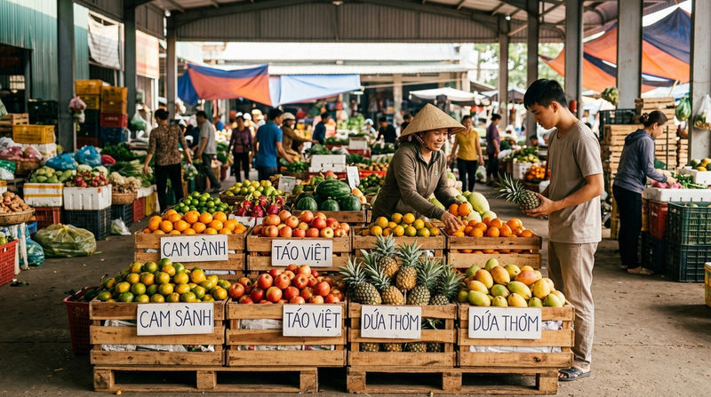 Kinh nghiệm tìm nguồn sỉ trái cây tươi và cách bảo quản