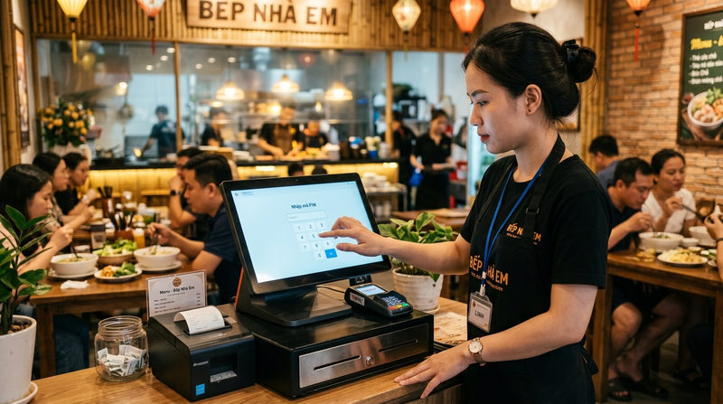 Tận dụng chức năng phân quyền máy POS và phần mềm quản lý