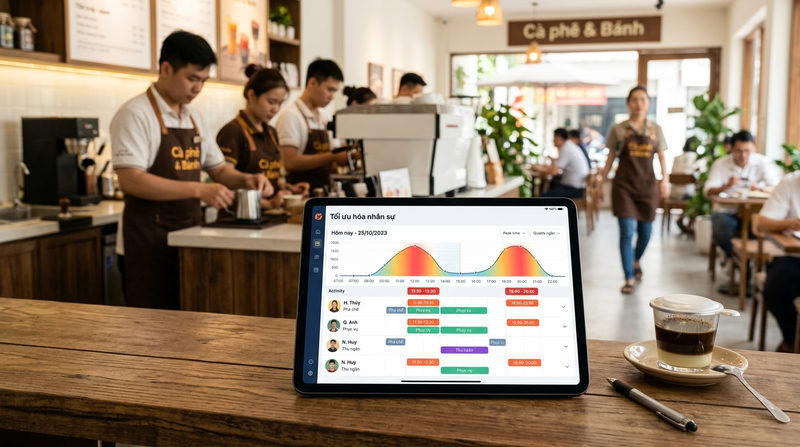 Tối ưu hóa nhân sự để tránh lãng phí thời gian trống