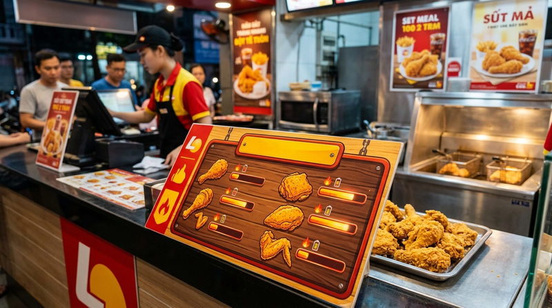 1 miếng gà rán bao nhiêu calo? Bảng calo chi tiết