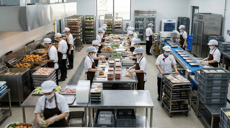 Bếp trung tâm (Central Kitchen) là gì trong ngành F&B?