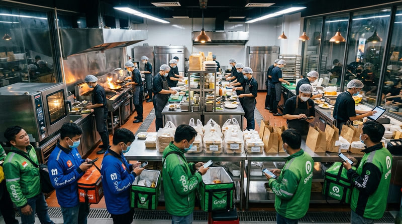 Ghost Kitchen (Bếp trên mây) là gì? Cơ chế hoạt động cốt lõi