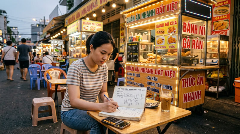 Giải đáp thực tế: Vốn 100 triệu mở quán fast food được không?