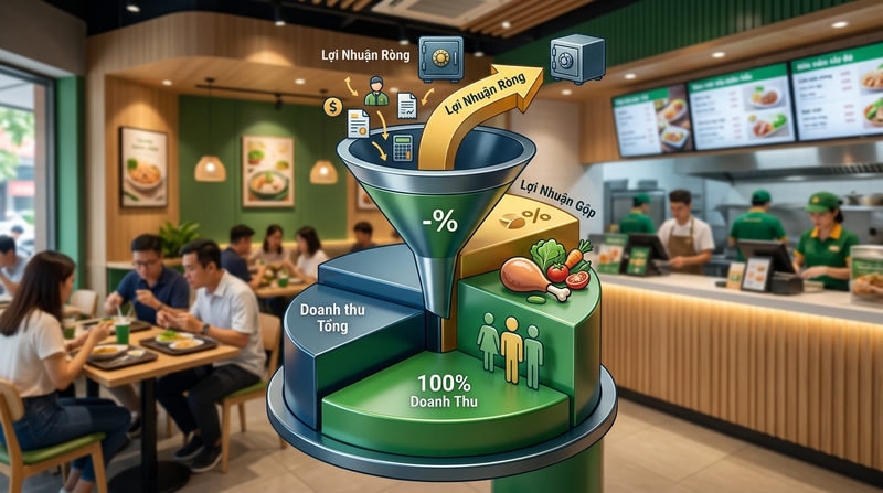 Hiểu Rõ Về Biên Lợi Nhuận Gộp Và Ròng Trong Ngành F&B