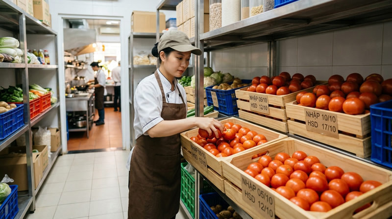Nguyên tắc FIFO (First In First Out) là gì trong ngành F&B?