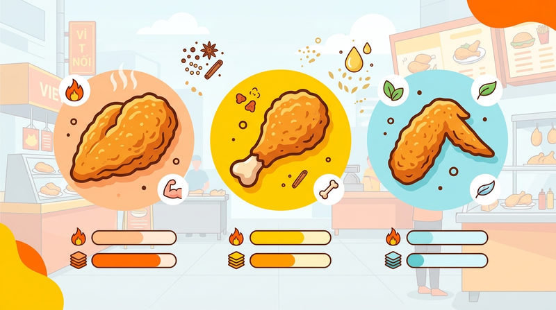 Sự thật: 1 miếng gà rán bao nhiêu calo? Ăn có béo không?
