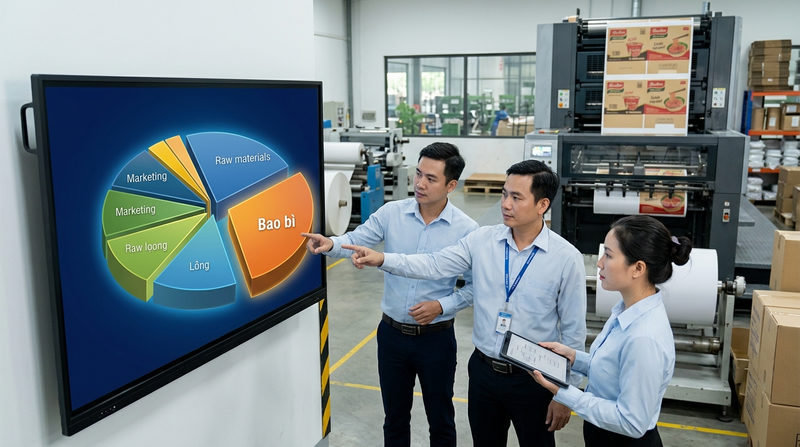 Tại sao doanh nghiệp cần tối ưu chi phí in bao bì đặt số lượng lớn?