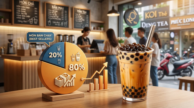 Tại sao việc xác định món bán chạy quán trà sữa lại quan trọng?