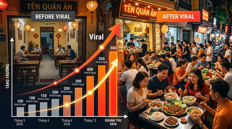 Tầm quan trọng và xu hướng marketing F&B 2026