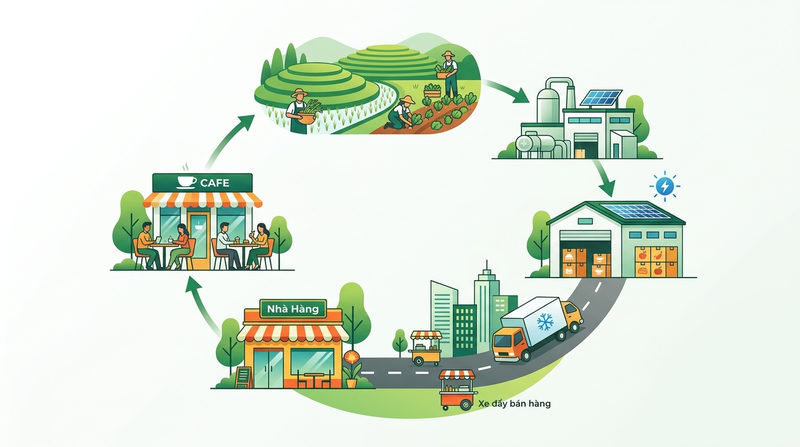 Tổng quan và vai trò của Supply Chain Management F&B