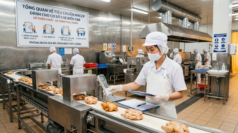 Tổng Quan Về Tiêu Chuẩn HACCP Dành Cho Cơ Sở Chế Biến F&B