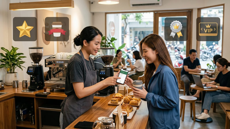 4 mô hình loyalty program quán cafe phổ biến và hiệu quả nhất